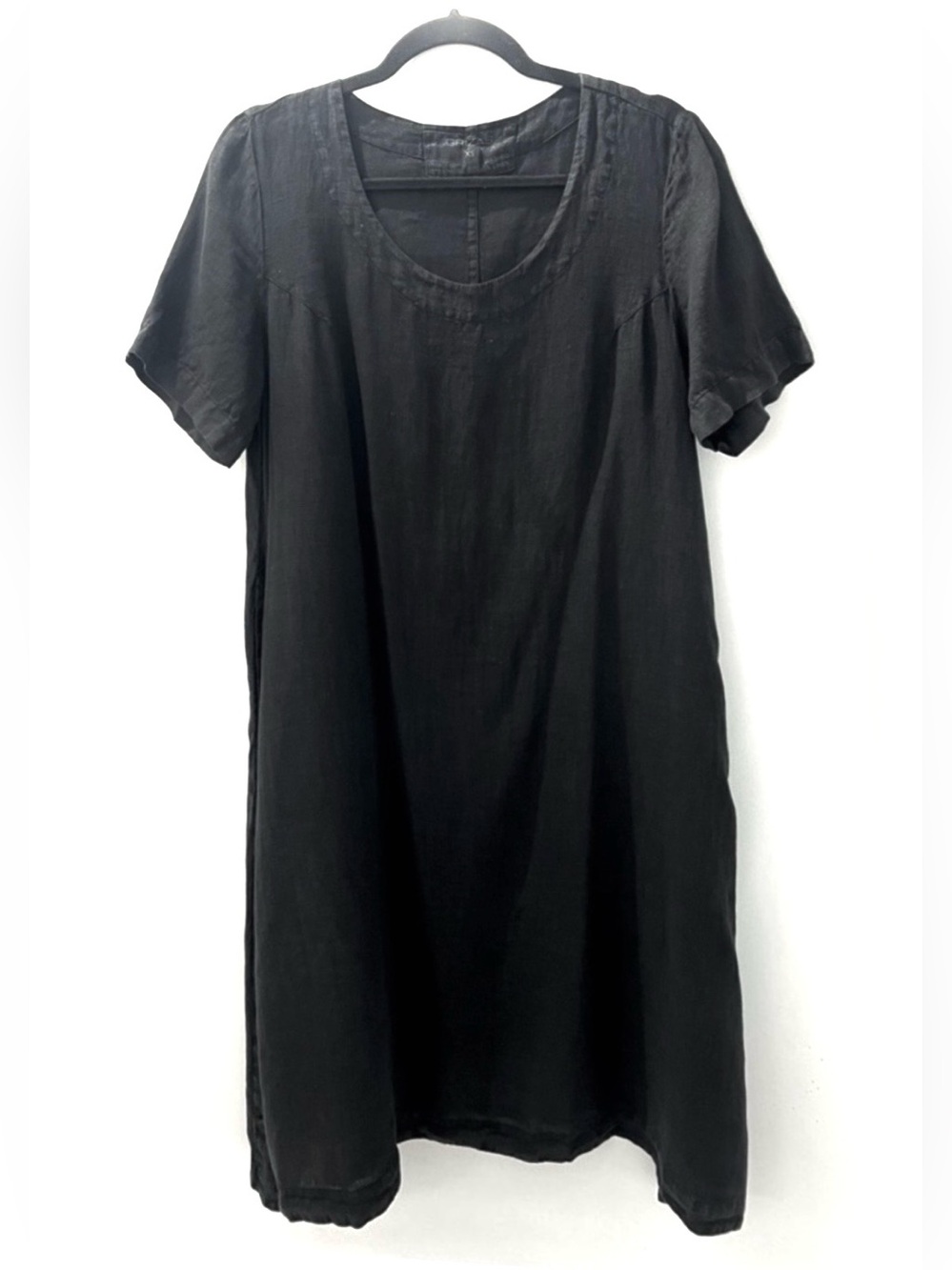 🎈Grizas Linen Black Dress